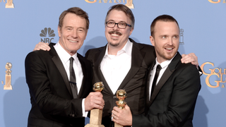 Vince Gilligan straps on gas mask, gets to work on <i>Breaking Bad</i> movie